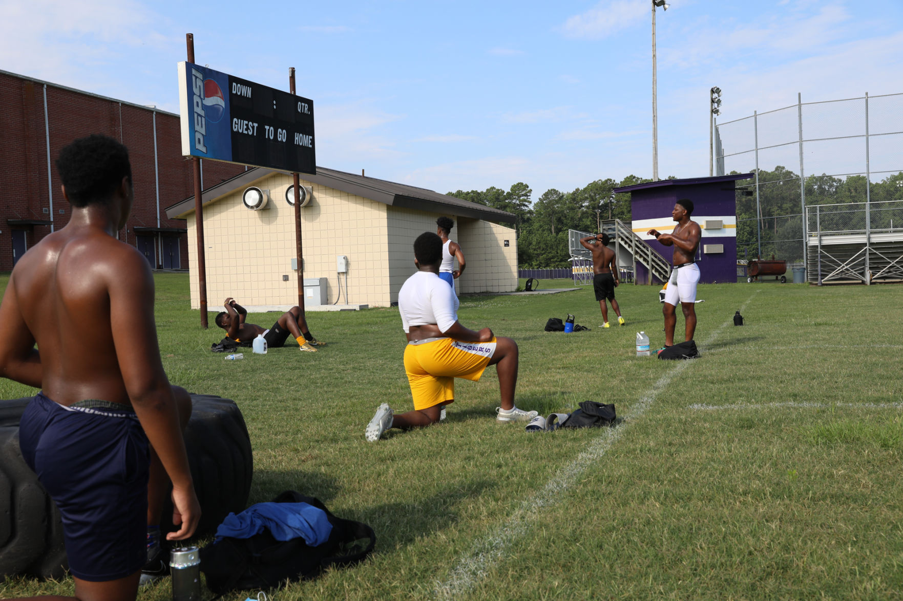Wilson football workouts